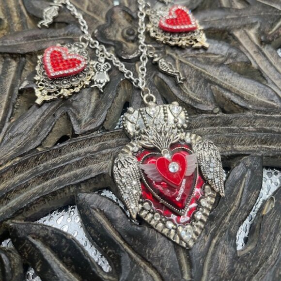 Day of dead flaming heart - Picture 2 of 3